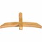 Ekena Millwork Bellingham Rough Sawn Timber Gable Bracket, Western Red Cedar, 48"W x 24"H x 4"D x 4"F, 12/12 Pitch GBW048X24X0404BEL00RWR - alternate 5